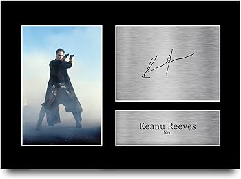 Amazon.co.jp: HWC Trading A4 キアヌ・リーブス The Matrix Neo Gifts